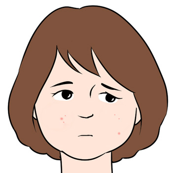 炎症の悪化